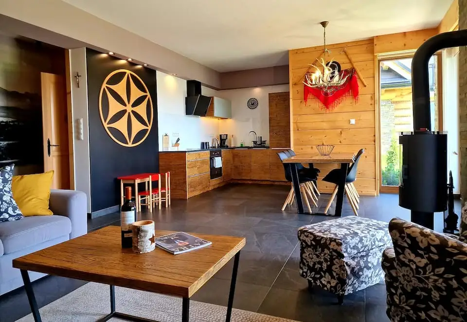 Ekskluzywny apartament Czorsztyn z sauną i ogrodem — 7
