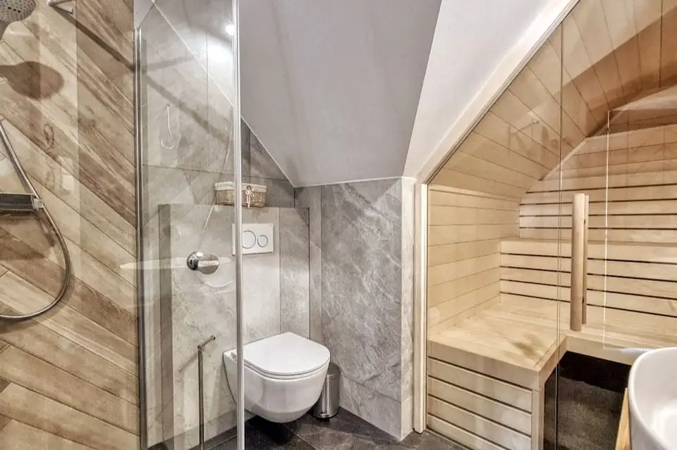 Luksusowy apartament Czorsztyn z sauną i ogrodem — 11